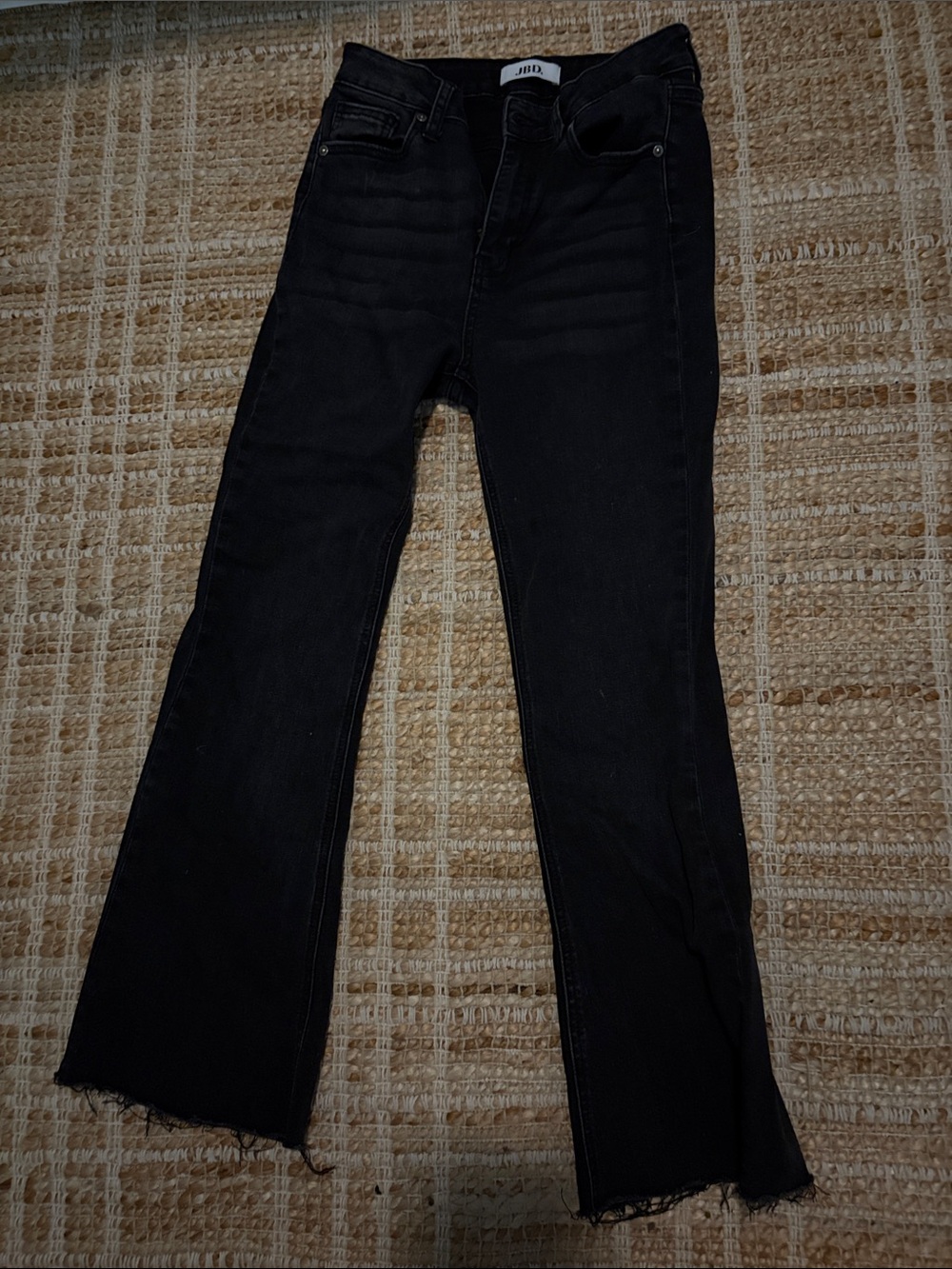 Black Women's Flare Jeans - High Rise Stretch